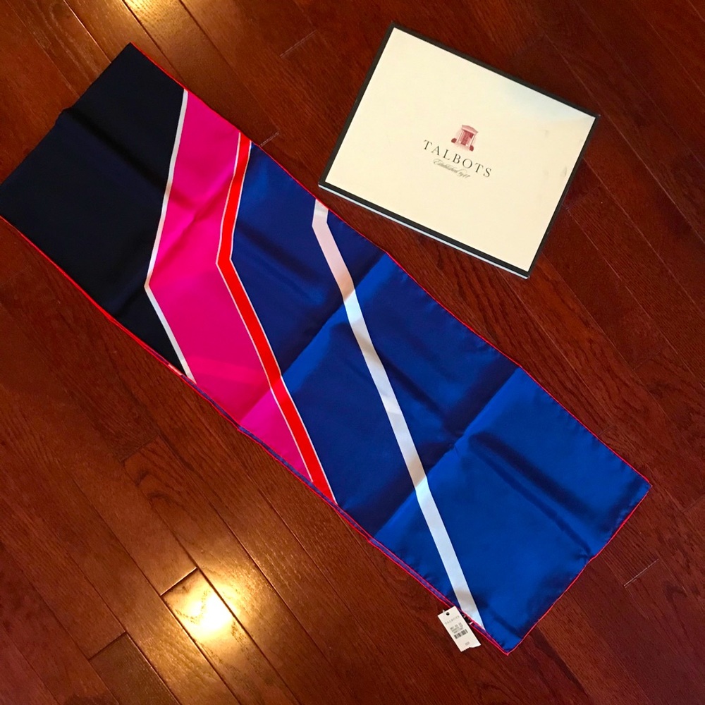 Talbots Silk Scarf